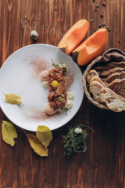 Bliska fotografia potrawy